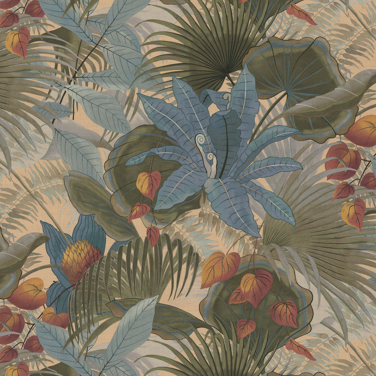 Swatch of upholstery fabric for home decor projects, ideal for enhancing decor and furniture.