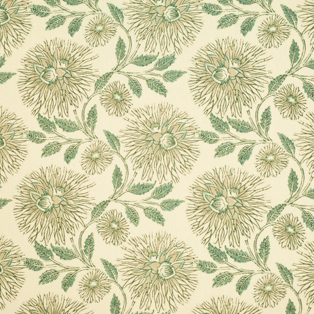 Close-up of Greenhouse Fabrics fabric, perfect for upholstery and home projects.
