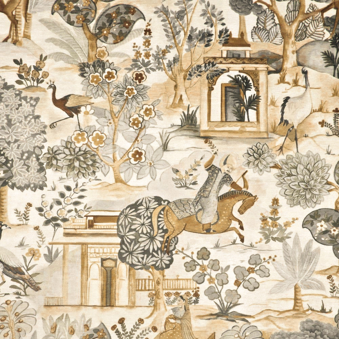 Greenhouse Fabrics S6739 Linen neutral multipurpose fabric swatch