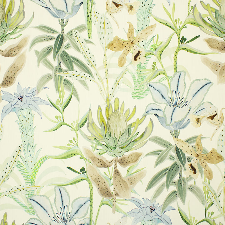 Close-up of Greenhouse Fabrics fabric, perfect for upholstery and home projects.