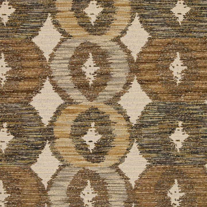 Greenhouse Fabrics S7018 Aztec upholstery fabric in Aztec color, ideal for interior decor and furniture upholstery projects.