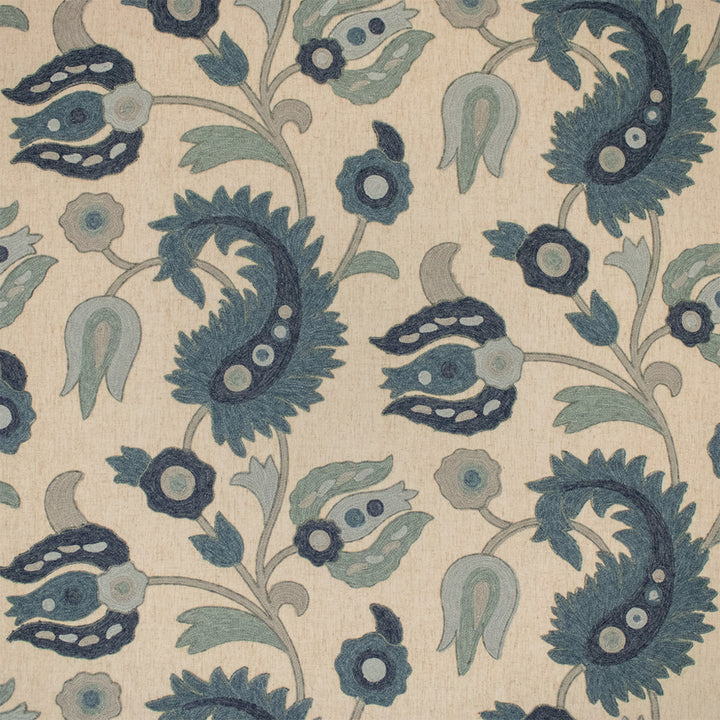Greenhouse Fabrics S7148 Cadet blue multipurpose fabric swatch