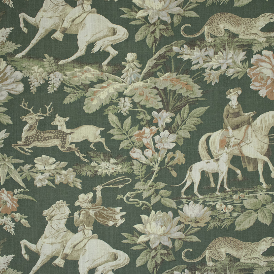 Greenhouse Fabrics S7164 Mercer green multipurpose fabric swatch