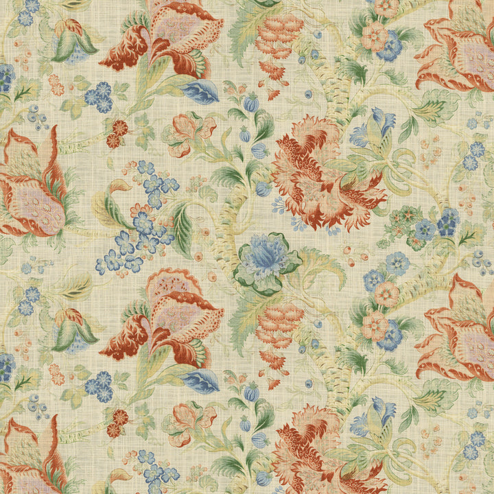 Greenhouse Fabrics S7190 Salmon pink multipurpose fabric swatch