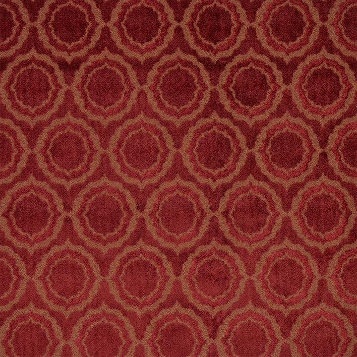 Greenhouse Fabrics S7207 Cranberry red multipurpose fabric swatch