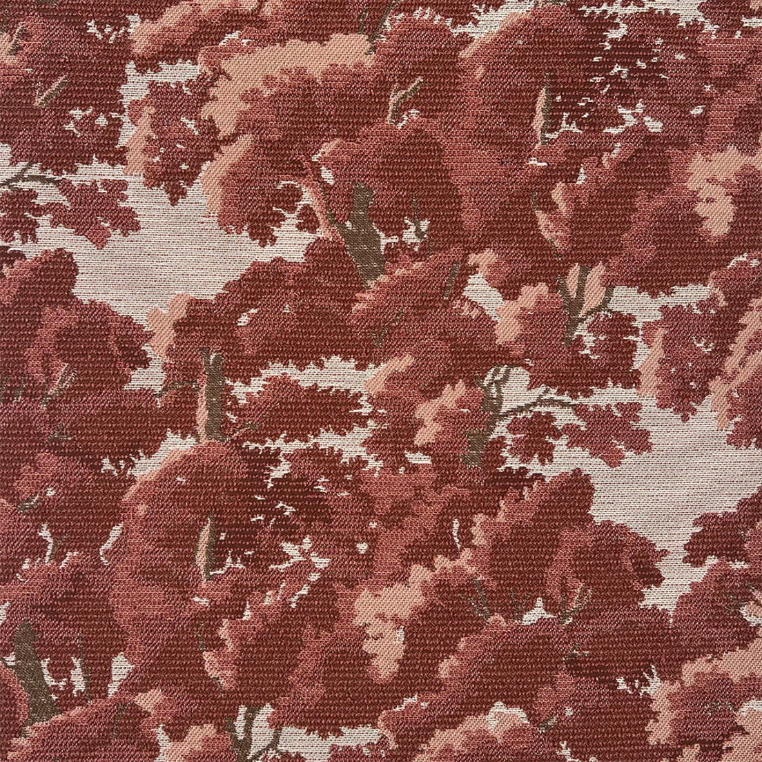 Greenhouse Fabrics S7230 Bouquet pink upholstery fabric swatch