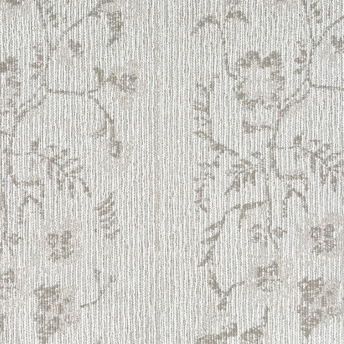 Greenhouse Fabrics S7232 Ivory white upholstery fabric swatch