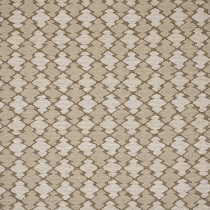 Greenhouse Fabrics S7233 Bone white upholstery fabric swatch