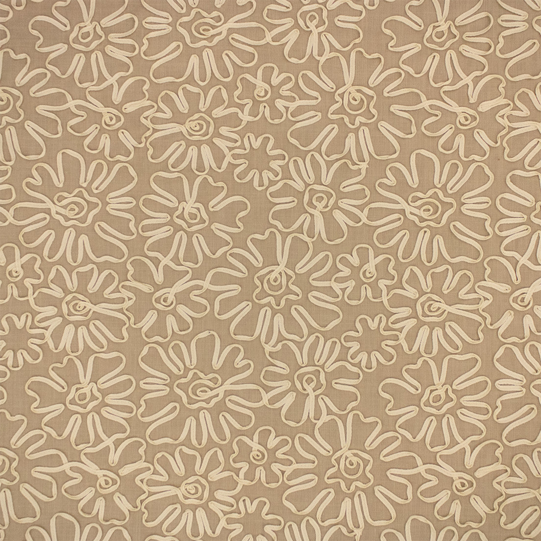 Greenhouse Fabrics S7269 Linen neutral upholstery fabric swatch