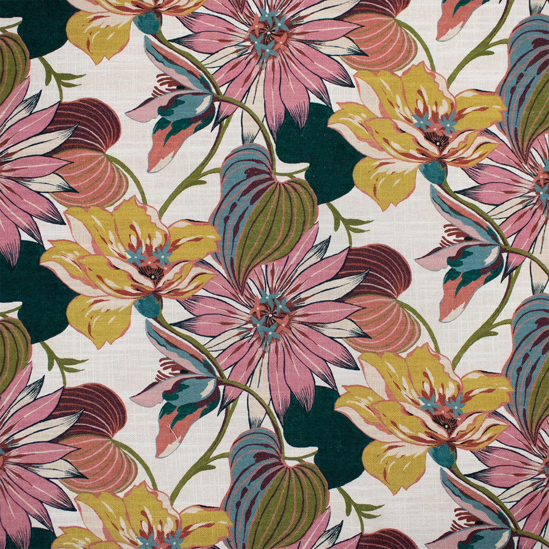 Greenhouse Fabrics S7275 Cerise pink multipurpose fabric swatch