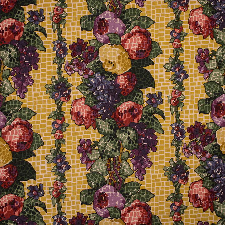 Greenhouse Fabrics S7288 Canary yellow multipurpose fabric swatch