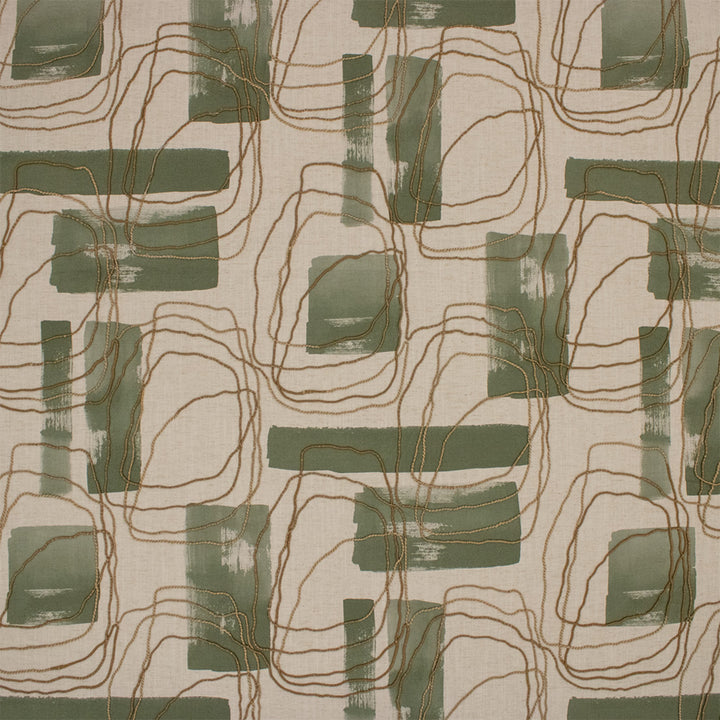 Greenhouse Fabrics S7303 Juniper green multipurpose fabric swatch