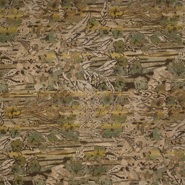 Greenhouse Fabrics S7304 Laurel teal upholstery fabric swatch