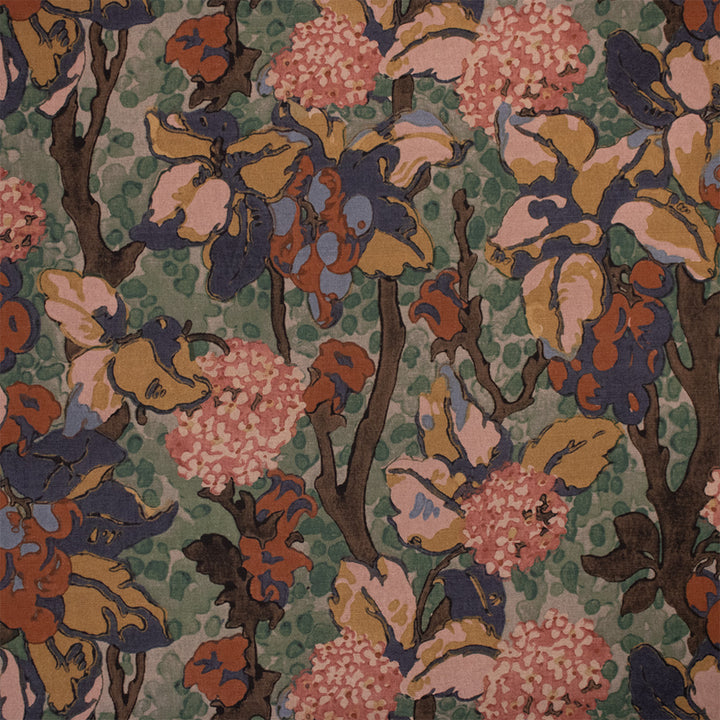 Greenhouse Fabrics S7307 Jade pink multipurpose fabric swatch