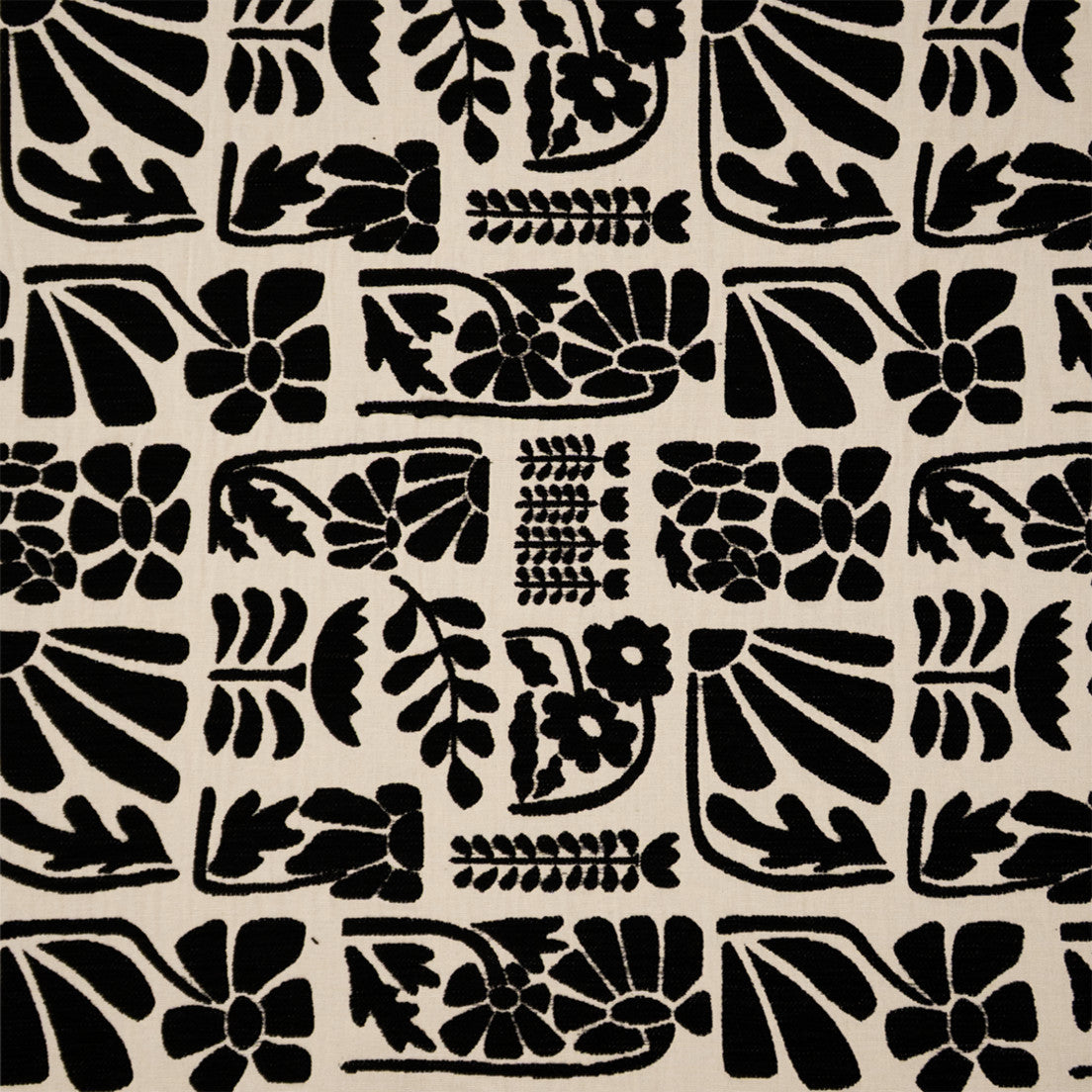 Greenhouse Fabrics S7313 Domino white upholstery fabric swatch