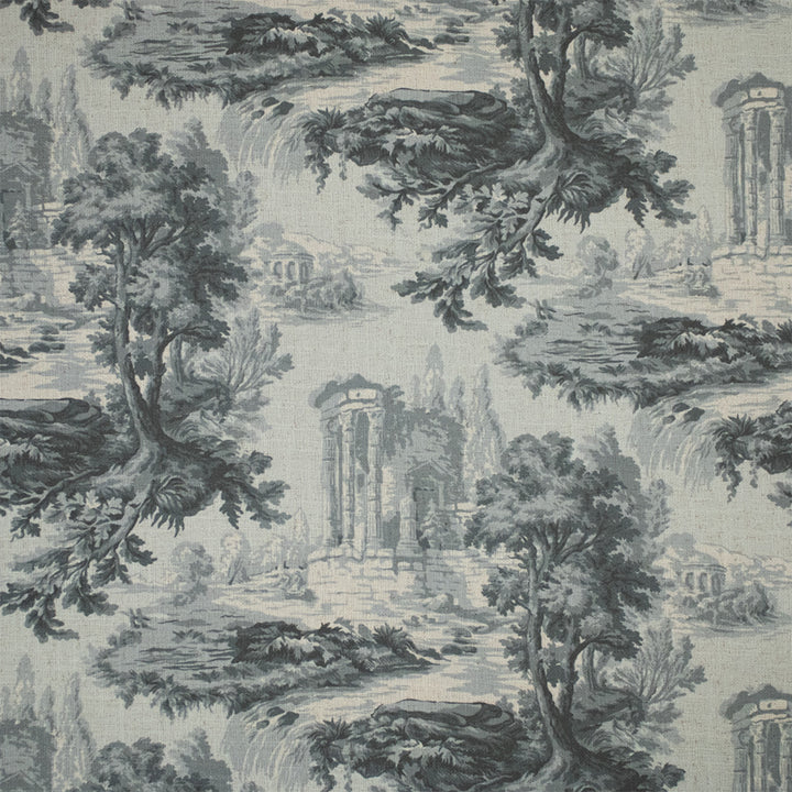 Greenhouse Fabrics S7315 Drizzle white upholstery fabric swatch