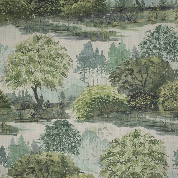 Greenhouse Fabrics S7318 Mist green multipurpose fabric swatch