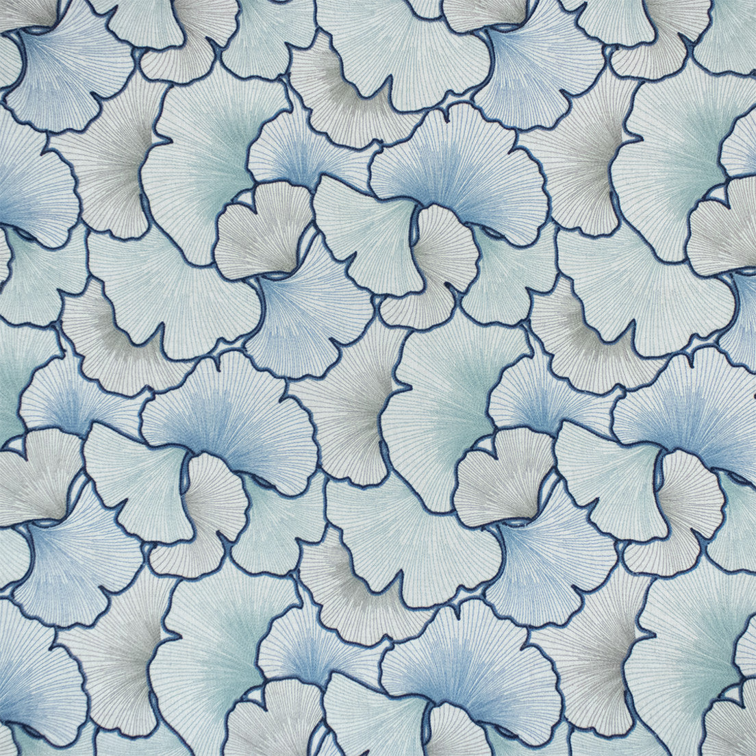 Greenhouse Fabrics S7323 Prussian teal upholstery fabric swatch