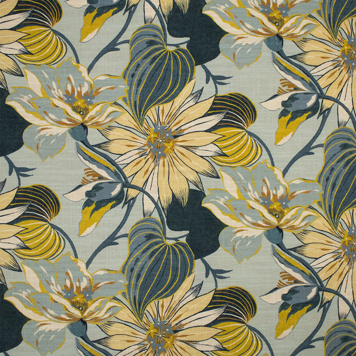 Greenhouse Fabrics S7325 Atlantic blue multipurpose fabric swatch