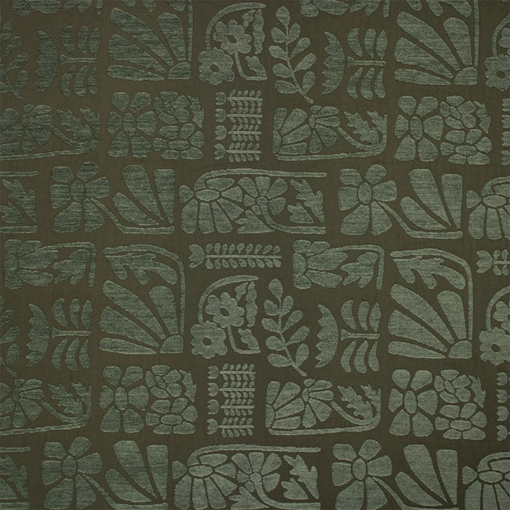 Greenhouse Fabrics S7331 Mineral green upholstery fabric swatch