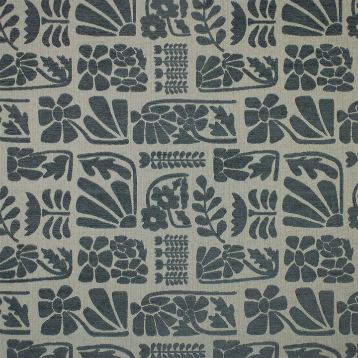 Greenhouse Fabrics S7334 Ocean green upholstery fabric swatch