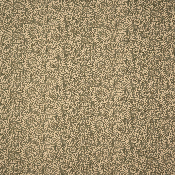 Greenhouse Fabrics S7375 Feldgrau green multipurpose fabric swatch