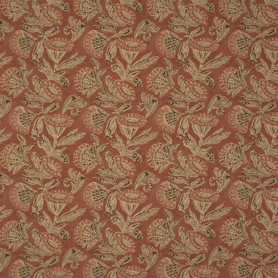Greenhouse Fabrics S7388 Melodious red multipurpose fabric swatch