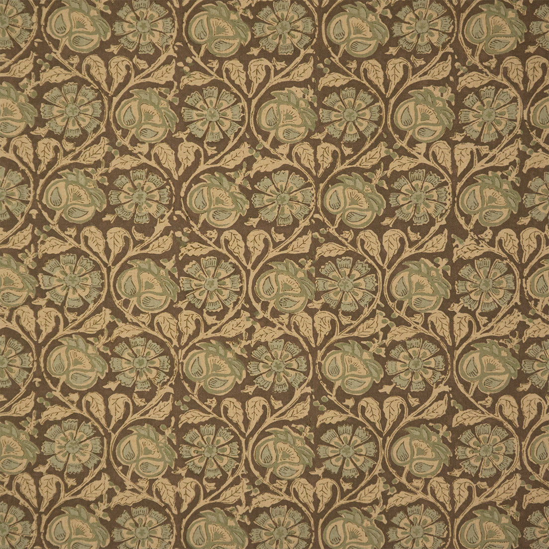 Greenhouse Fabrics S7398 Poise brown multipurpose fabric swatch