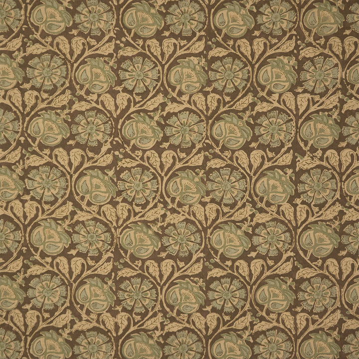 Greenhouse Fabrics S7398 Poise brown multipurpose fabric swatch