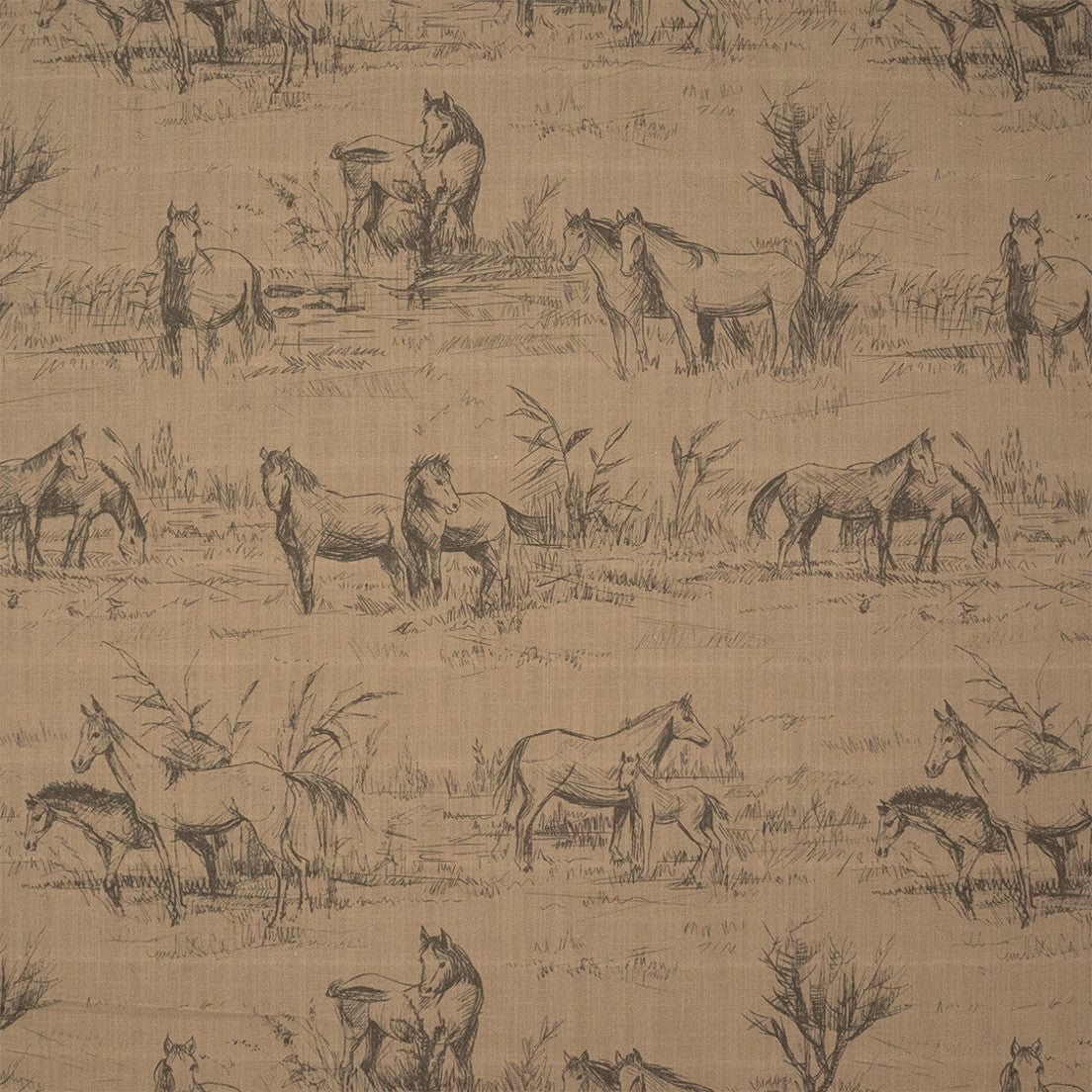 Greenhouse Fabrics S7421 Putty brown multipurpose fabric swatch