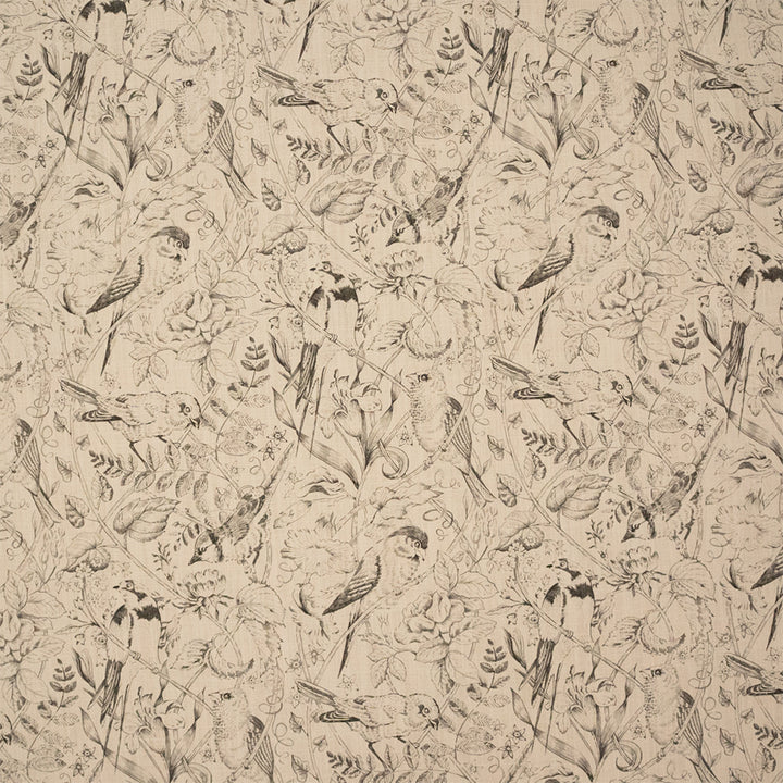 Greenhouse Fabrics S7434 Gris Cendre white multipurpose fabric swatch