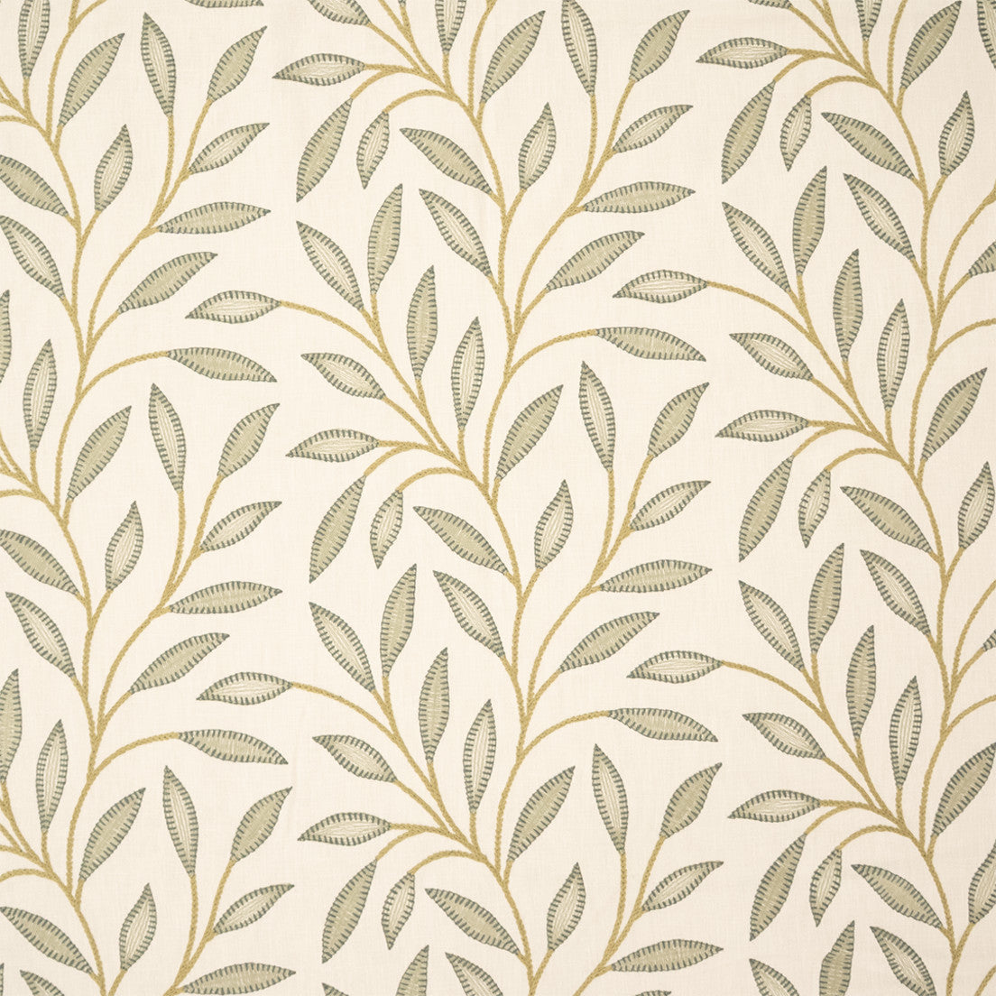 Greenhouse Fabrics S7447 Aloe gray multipurpose fabric swatch