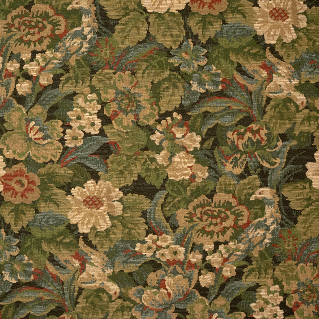 Greenhouse Fabrics S7481 Forest green multipurpose fabric swatch