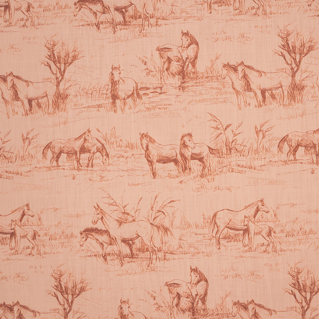Greenhouse Fabrics S7501 Cedarwood pink multipurpose fabric swatch