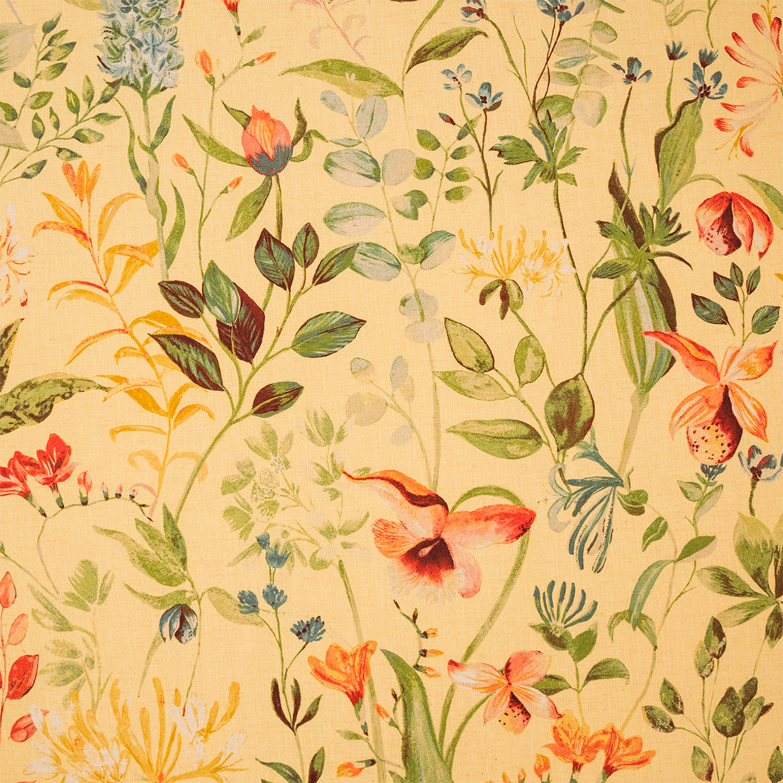 Greenhouse Fabrics S7507 Maize yellow multipurpose fabric swatch