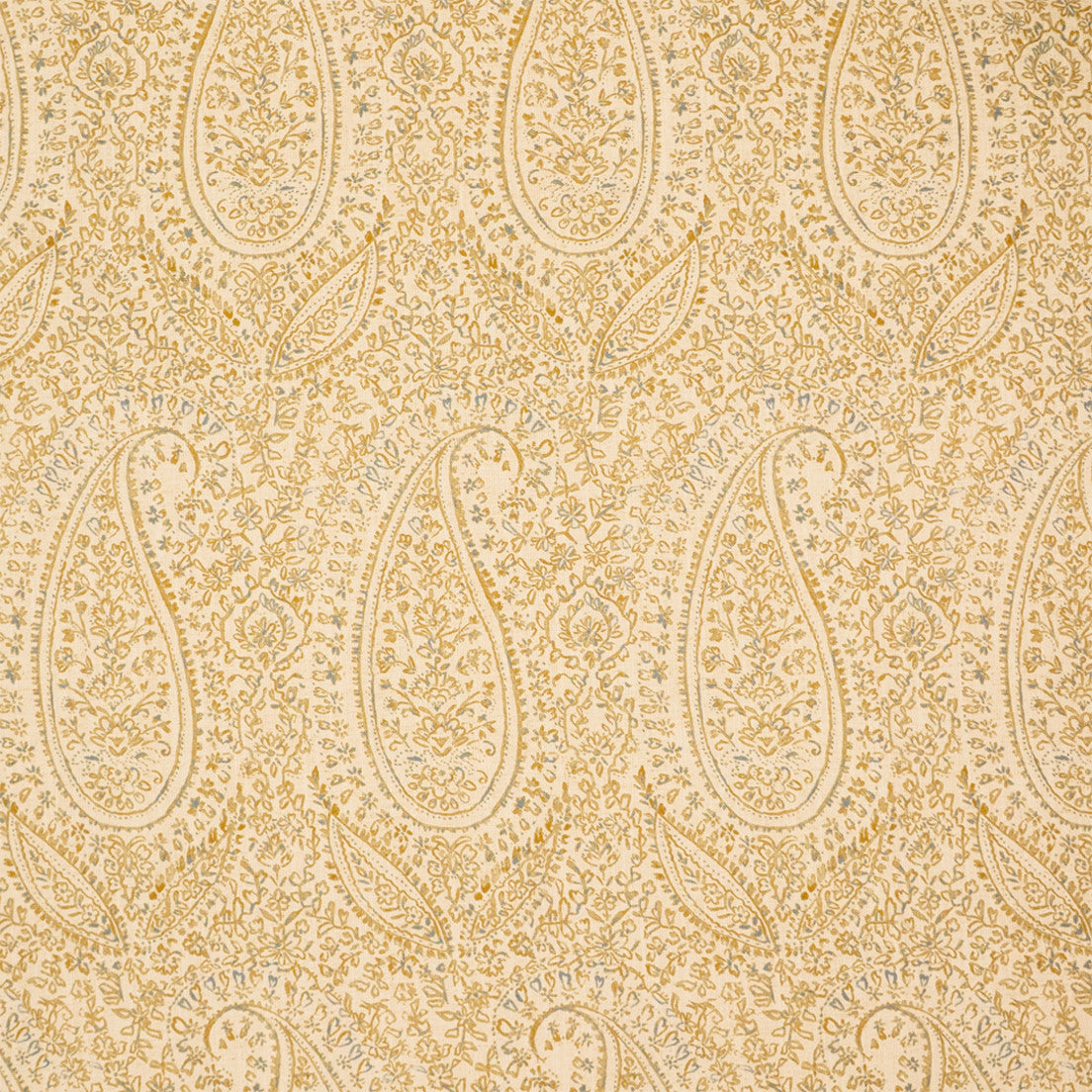 Greenhouse Fabrics S7509 Ochre yellow multipurpose fabric swatch