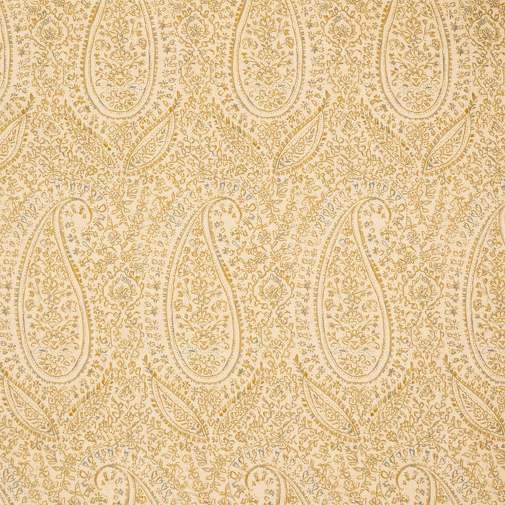 Greenhouse Fabrics S7509 Ochre yellow multipurpose fabric swatch