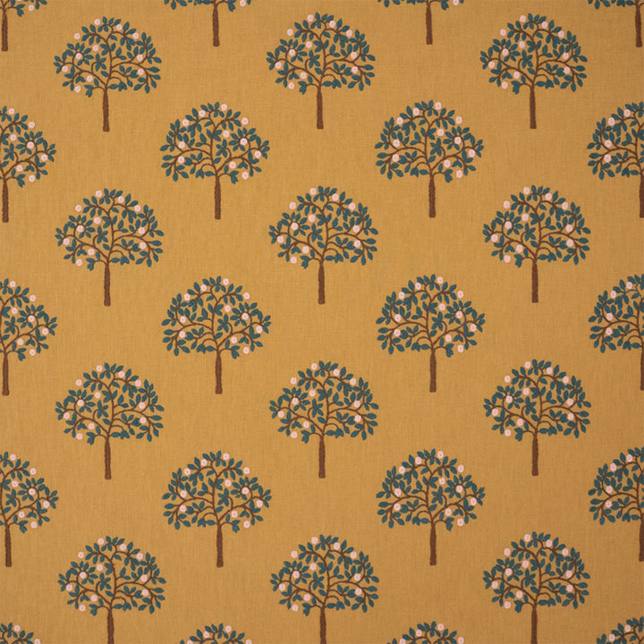 Greenhouse Fabrics S7512 Ochre yellow multipurpose fabric swatch