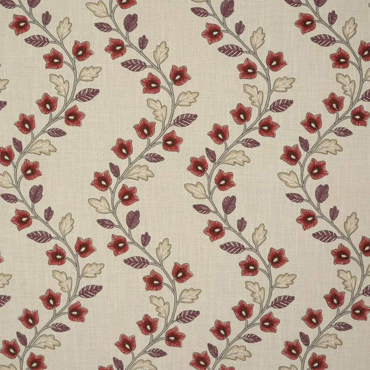 Greenhouse Fabrics S7521 Plum red multipurpose fabric swatch