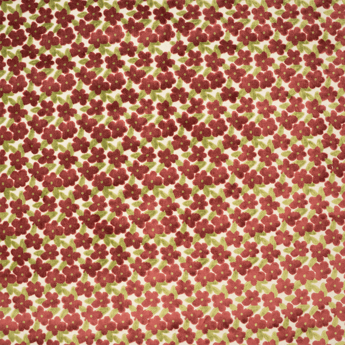 Greenhouse Fabrics S7523 Punch red multipurpose fabric swatch