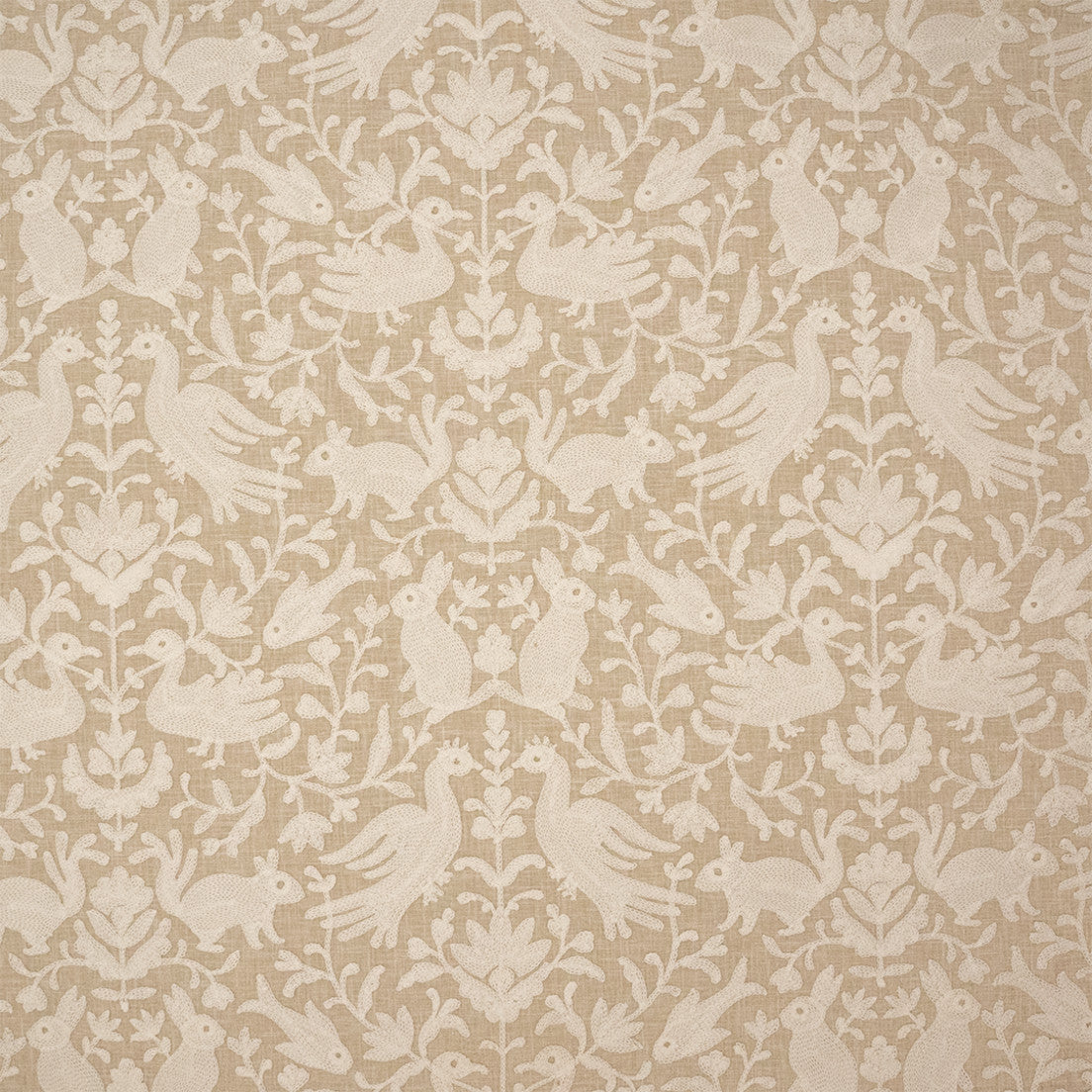 Greenhouse Fabrics S7545 Natural white multipurpose fabric swatch