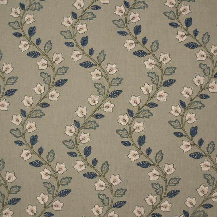 Greenhouse Fabrics S7563 Azure blue multipurpose fabric swatch