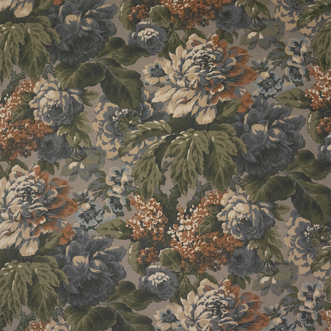Greenhouse Fabrics S7570 Slate blue multipurpose fabric swatch