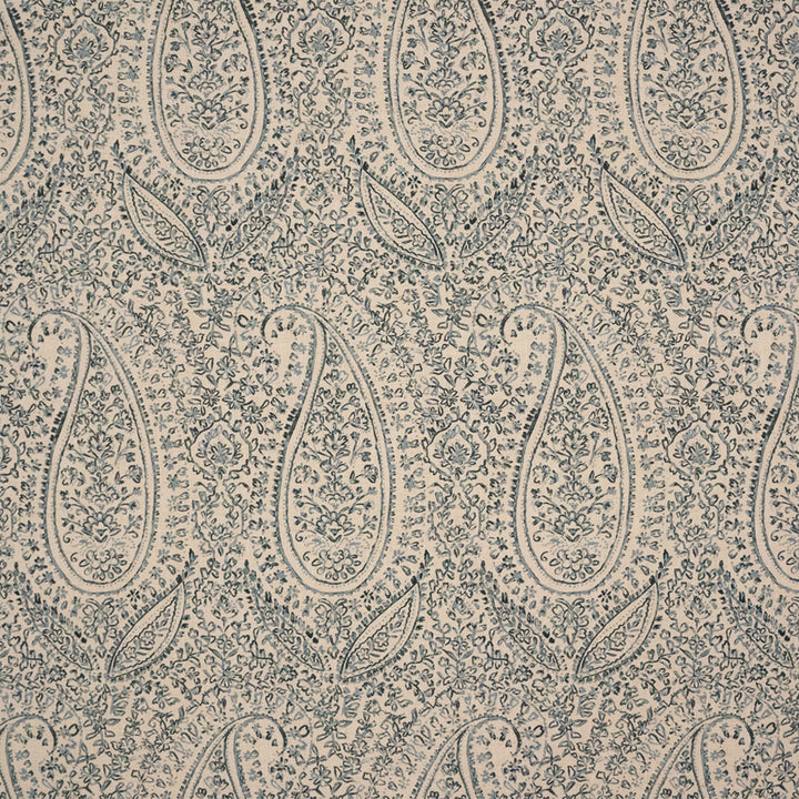 Greenhouse Fabrics S7574 Porcelain blue multipurpose fabric swatch
