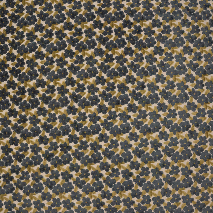 Greenhouse Fabrics S7589 Blu navy multipurpose fabric swatch