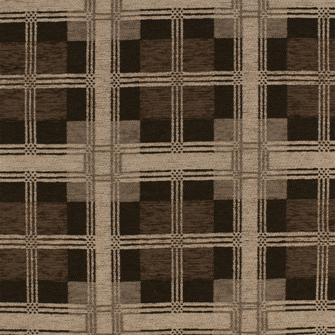 Greenhouse Fabrics S7645 Charcoal neutral upholstery fabric swatch