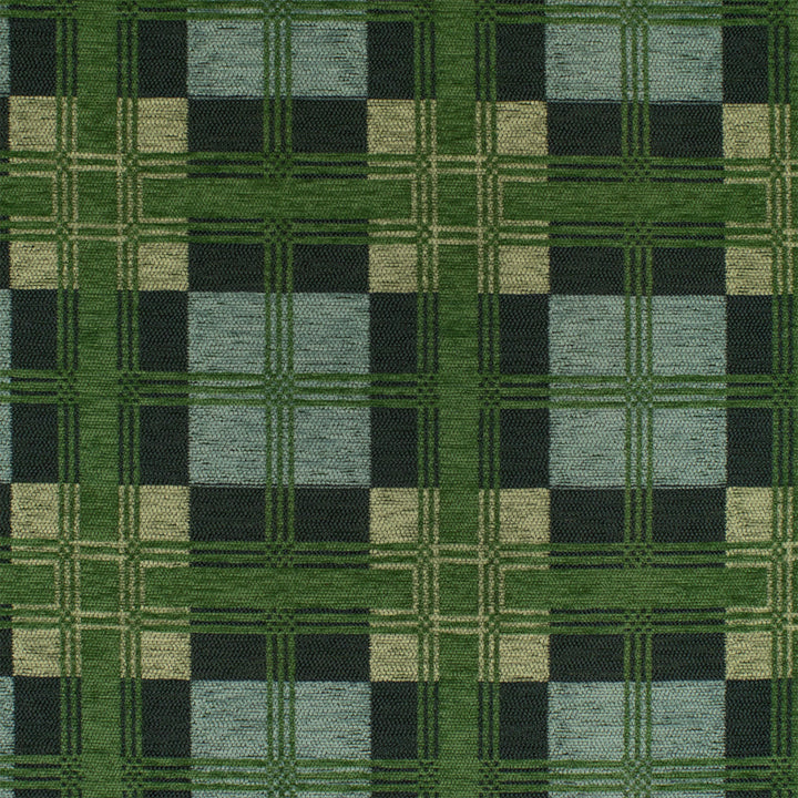 Greenhouse Fabrics S7672 Sailor green upholstery fabric swatch