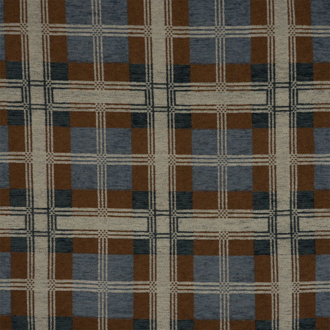 Greenhouse Fabrics S7677 Denim gray upholstery fabric swatch