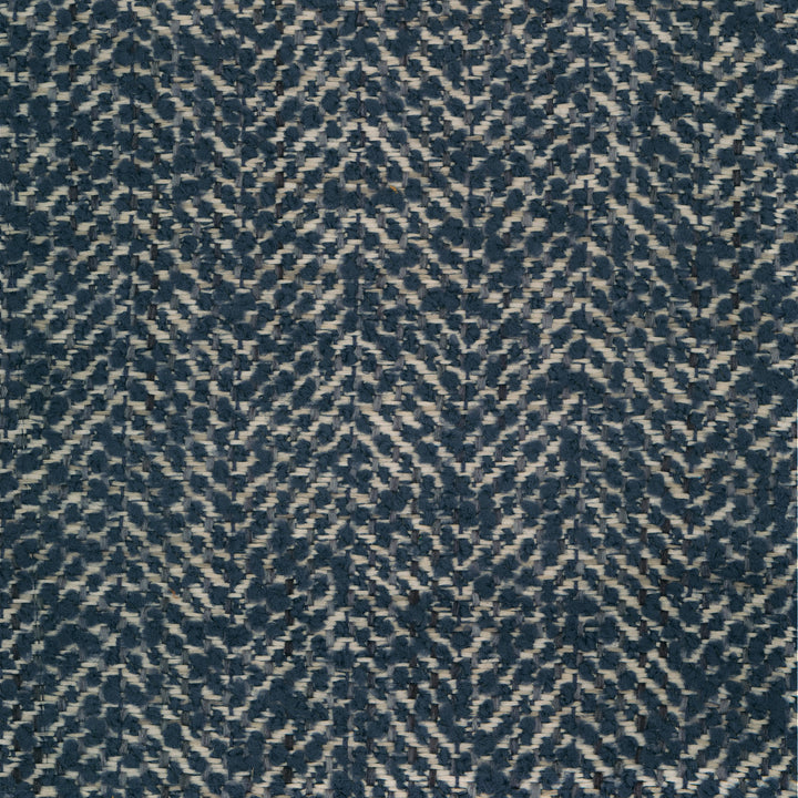 Greenhouse Fabrics S7680 Slate white upholstery fabric swatch