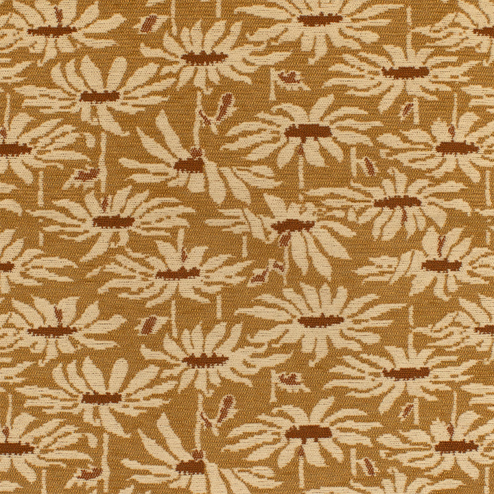 Greenhouse Fabrics S7730 Honey yellow contract fabric swatch